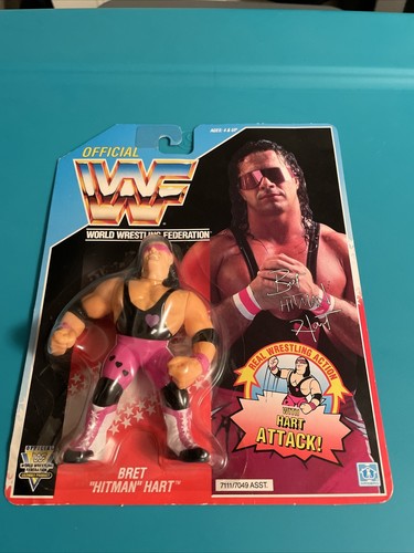 WWF Hasbro Bret Hart Purple Heart ...