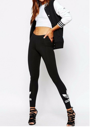 Double Trefoil Leggings Pants - Size 
