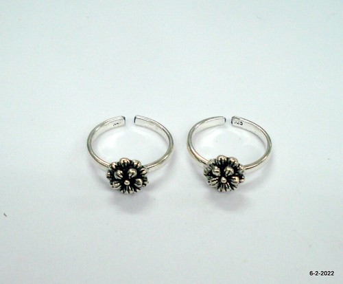 Toerings Sterling Silver Toering Pair Handmade Traditional Jewelry  - 第 2/9 張圖片