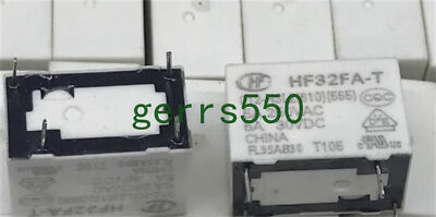 5 pcs New HF relay 4 pin HF32FA-T 012-HSL2 12VDC