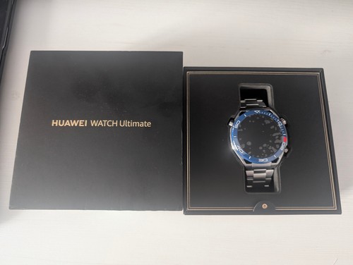 Huawei Watch Ultimate Voyage Blue Smartwatch Titan strap NEW Waranty 2 Years - Zdjęcie 2 z 8