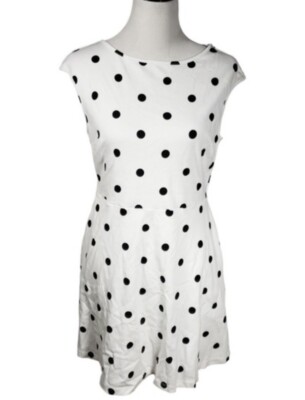 black and white polka dot dress for wedding Long Sleeves Black Satin Appliques A-line Long Evening Prom Dresses, O –  MarryLover main image 1