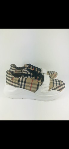 burberry canvas trainers