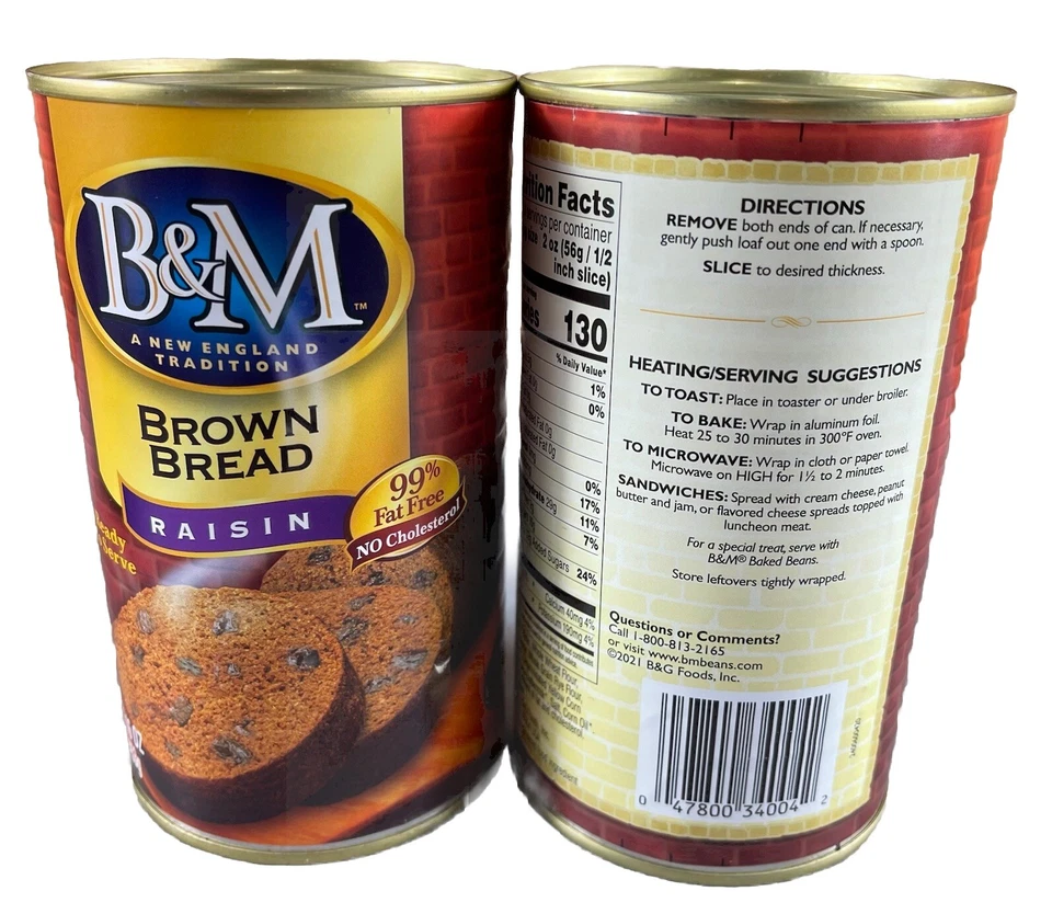 Pasas de pan marrón B&M, 16 oz (paquete de 2) Foto 2 de 4