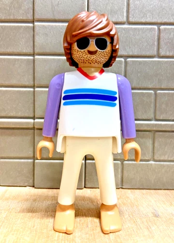 PLAYMOBIL Personnage Sportif Baigneur Nageur Surfeur 29 pour CUSTOM RARE VINTAGE