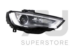RH RHS Right Hand Head Light Lamp (Xenon LED DRL) For Audi A3 8V 2013 2013~2016