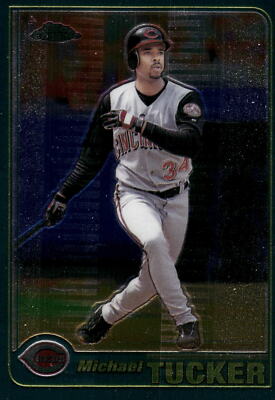 2001 Topps Chrome #546 Michael Tucker Cincinnati Reds Baseball