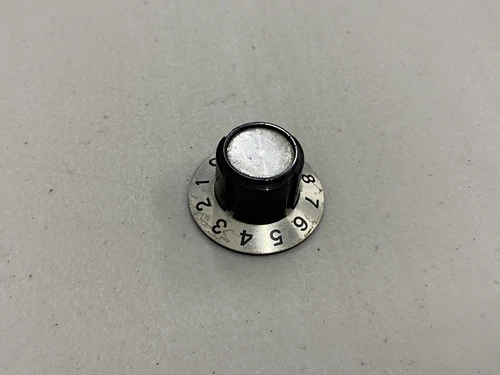 Vintage Gibson Guitar Bass Amp 1970s USA Original Chrome Knob Black Silver