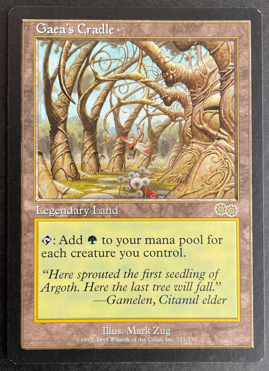 ガイアの揺籃の地 Gaea's Cradle Ａ 買取相場】-MtG-(日)ガイアの揺籃の地 / Gaea's Cradle【USG