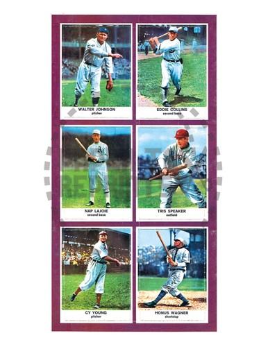 1961 HALL OF FAME BASEBALL STARS PUNCH-OUT TRADING CARDS - REPRINT - Bild 11 von 12