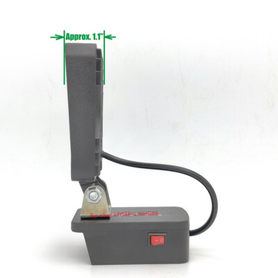 1x LED Flood Light Works with for Milwaukee M18 Battery (4000LM)- w/BMS Board