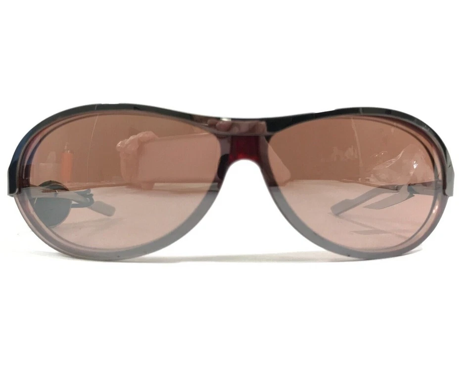 Dolce & Gabbana Sunglasses D&G2132 G48 Silver Round Frames with Red Lenses - Image 2 of 4