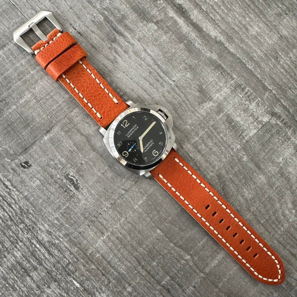 Panerai Luminor Marina Specchio Blu 44mm Pam01316 – Orologi Di Lusso - Foto 7