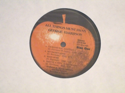 GEORGE HARRISON ALL THINGS MUST PASS STUNNING ORG '70 3-LP BOX ALL