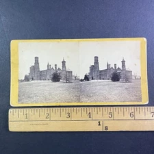 Smithsonian Institute Washington D.C. Stereoview Antique c1866 Y15687