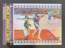 2021-22 Panini NBA Hoops ANTHONY DAVIS Lights Camera Action #10 Holo Winter
