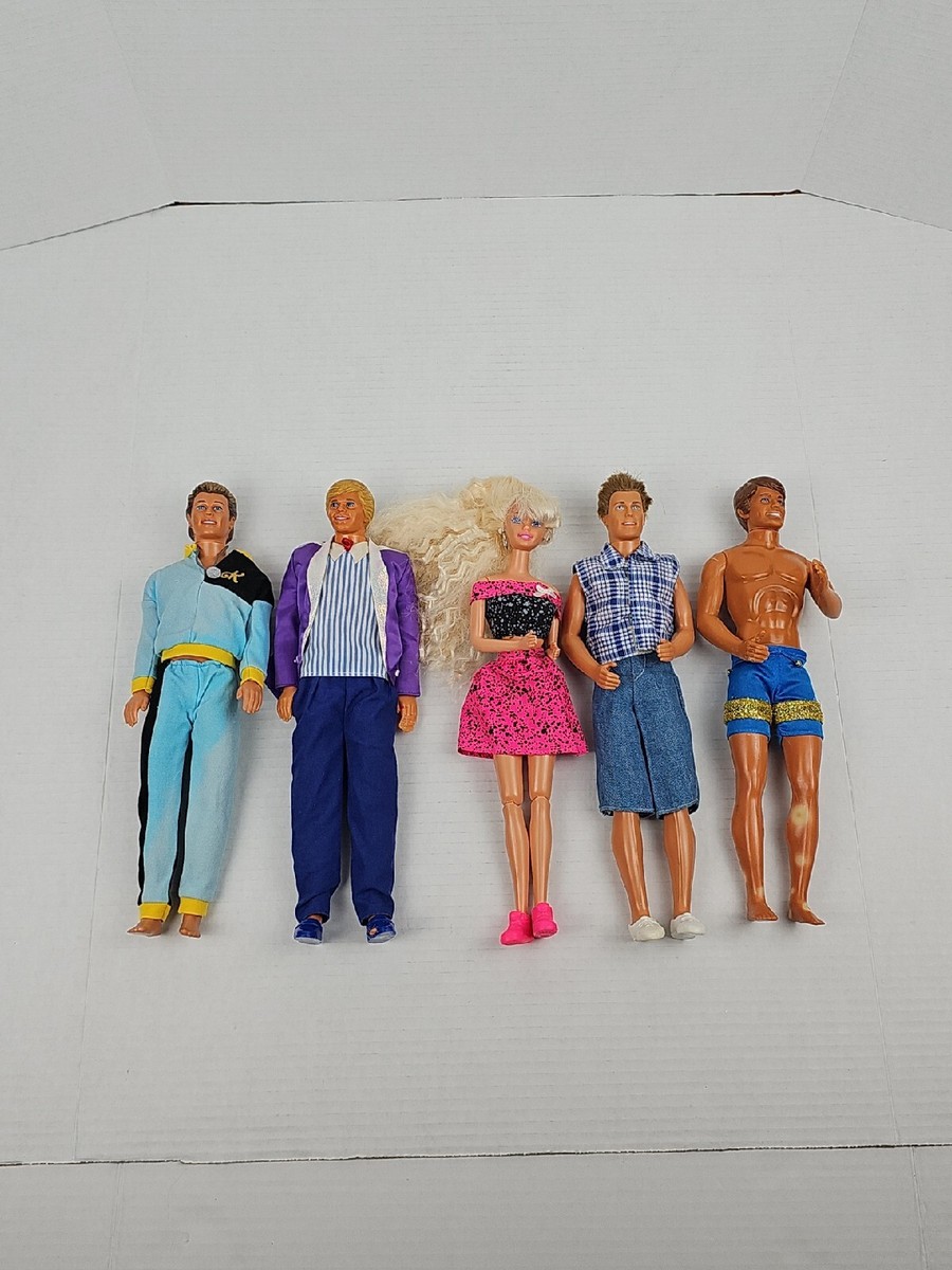 ♛Vintage◈ Barbie&Ken ♢♦OnParade!◈稀少♦♢レア Lot Of 14 Vintage Barbie Ken And Misc Dolls With Clothing And