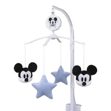 Disney Mickey Mouse - Timeless Mickey Mouse  Stars Musical Mobile, Light Blue,