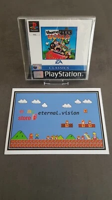 [PS1] THEME PARK WORLD FACTORY SEALED (PAL) - Photo 1/4