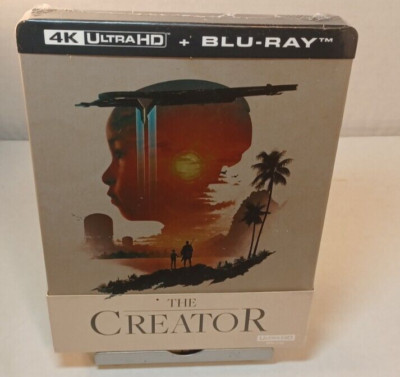 The Creator 4K Steelbook-EU IMPORT-Brand NEW (Sealed)-Box SHIPPING