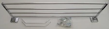 Taymor Towel Shelf With Bar With Support Brackets Chrome 01-150024BB