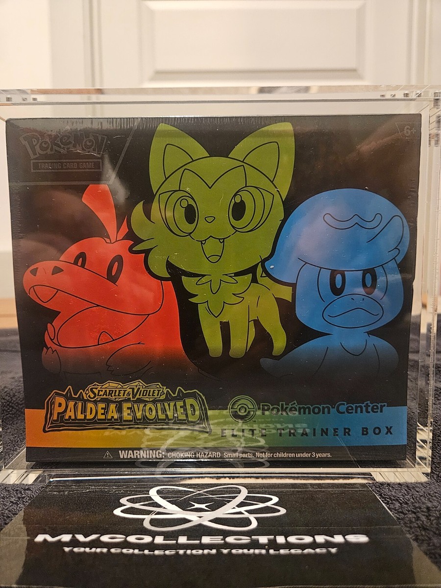 Paldea evolved ETB ポケモンセンター限定 正規品 新品未開封 Pokemon Center Exclusive-Paldea Evolved ETB-Elite Trainer