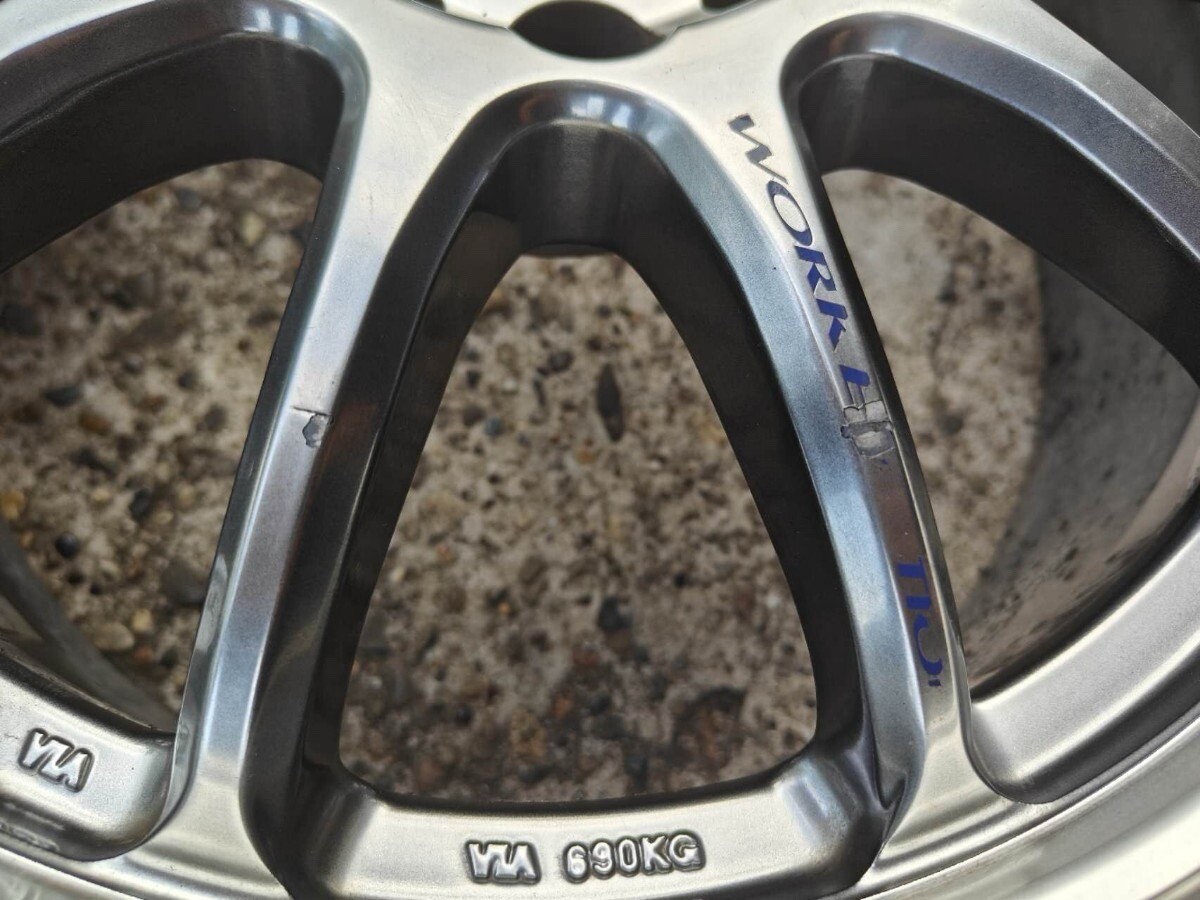 JDM WORK Emotion 11R 4 Rims 17x 7 J +38 5x114.3 | eBay