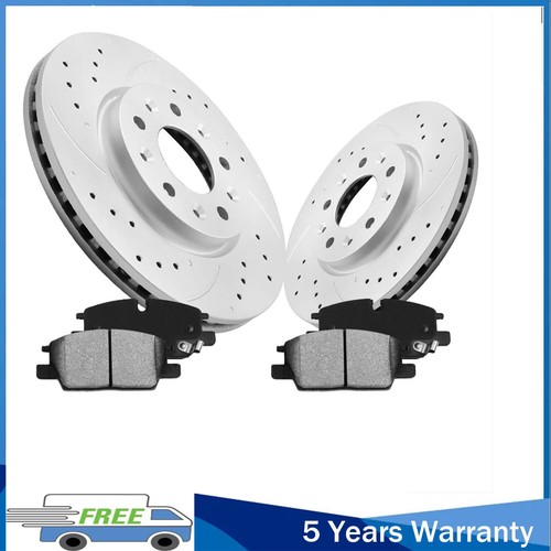 360mm Front Brake Rotor &Ceramic Brake Pads for DODGE CHALLENGER 2014