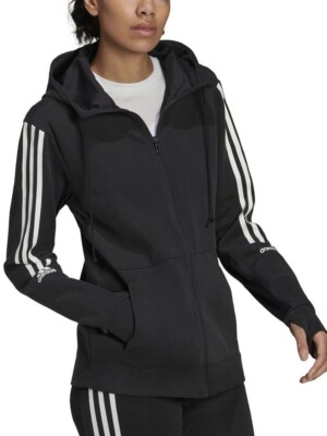 adidas Womens AeroReady Full Zip Hoodie Training Sports (HD1731