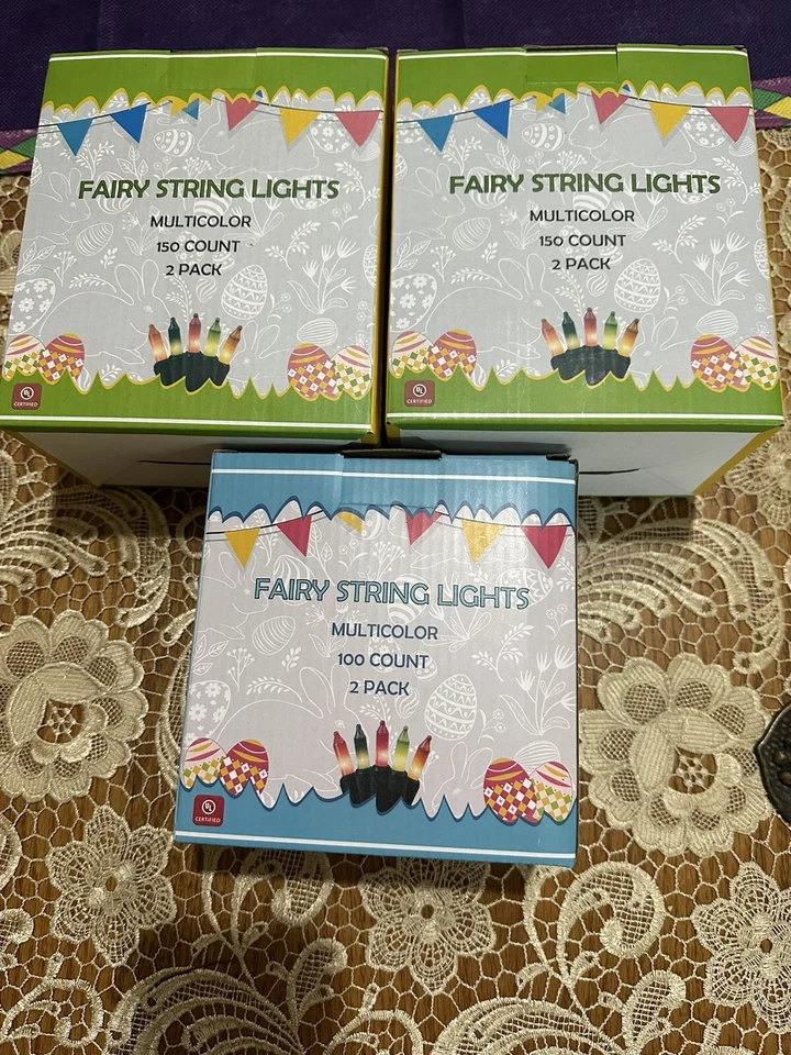3 Packs Multi Color Fairy String Light 150 In 2 Pack 100 In One - Imagem 2 de 2