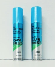Designer Imposters CAPRI BREEZE body spray 0.5oz PARFUMS de COEUR (2 Cans) RaRe