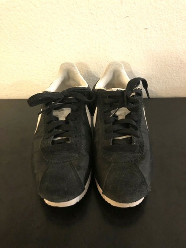 Nike Classic Cortez Nylon Black White 