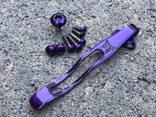 Purple Titanium Deep Pocket Clip & Screws For Benchmade Griptilian 551 553 550