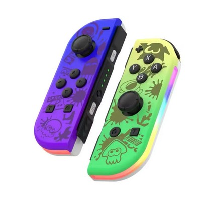Joypad für Nintendo Switch/ OLED Joy-Con Konsole Gamepad Controller LED Splatoon