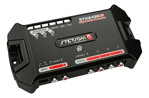 Stetsom STX2436 Digital Audio Processor 2 Channels 4 Way Bluetooth DSP Crossover - Image 3 of 4