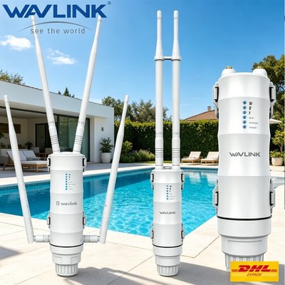 WAVLINK 1200Mbit/s Outdoor-WLAN-Extender Mesh-WLAN-Router 4G-LTE-SIM Router IP67