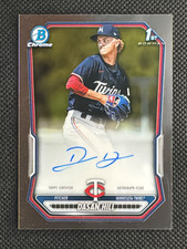 2026 Bowman Chrome baseball - DASAN HILL 1st : rookie auto - Twins
