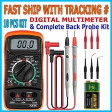9X 1-99V Digital Automotive Car Power Circuit Electrical Tester Probe Test Light