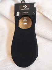 Converse Men's Sock Ultra Low 3-Pair Black 6-12