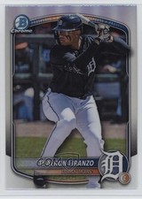 2025 Bowman Draft Chrome Refractor Thayron Liranzo #BDC-168 5bn
