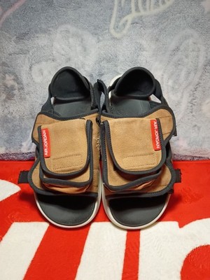 Air Jordan LS Slide Beach Brown Stash Pocket Mens Size 9 CZ0791-200 VNDS No Box