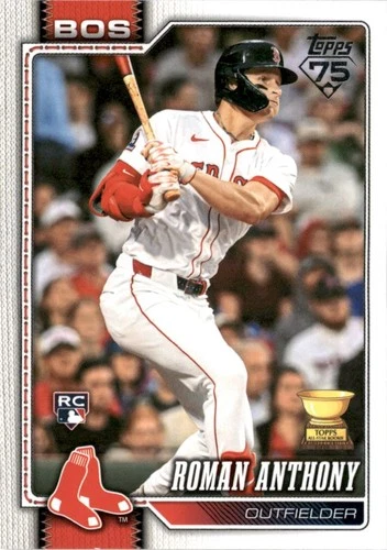 2026 Topps Series 1 Roman Anthony Rookie #189 Red Sox RC Rookie Cup