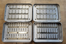 Richard Wheatley Vintage 3 1/2 inch Wet Fly Boxes x 2