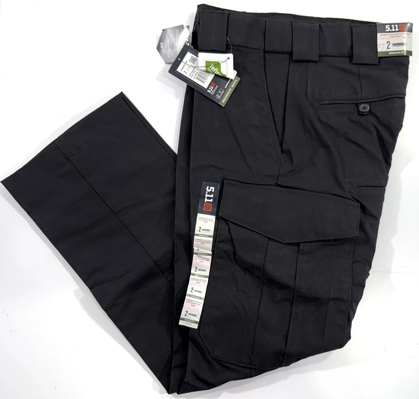 NEW 2x29 5.11 TACTICAL WOMENS STRYKE PDU CLASS B CARGO PANTS 64402 BLACK 2x29