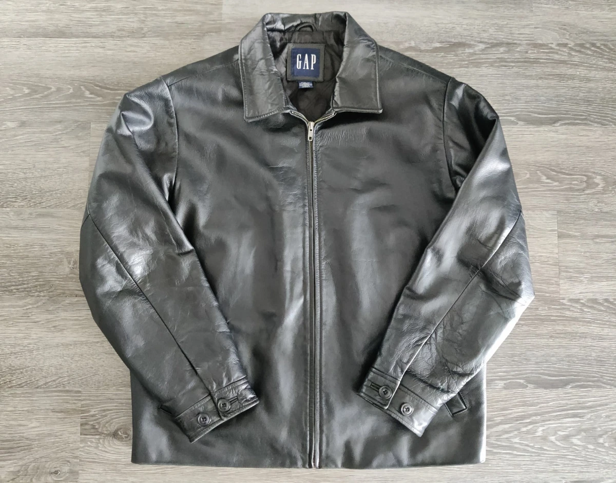 Gap Zip Leather Outer Shell Coats, Jackets & Vests for Men for