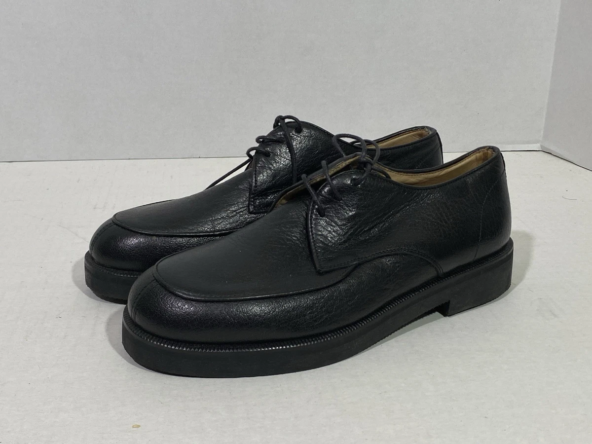 Giorgio Armani Extra Light Leather Shoes | Navy | Size 7.5 (Fits US 9) giorgio armani mens shoes products for sale | eBay main image 3