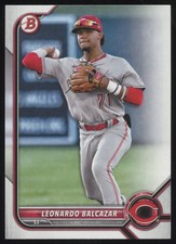 2022 Bowman Draft #BD-91 Leonardo Balcazar  Cincinnati Reds