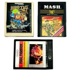 Atari 2600 3‑Game Lot Miner 2049er MASH Fire Fighter VTG 1980s Retro Gaming