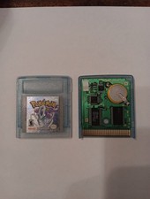 Pokemon Crystal Version Nintendo Game Boy Color GBC Authentic New Battery Saves
