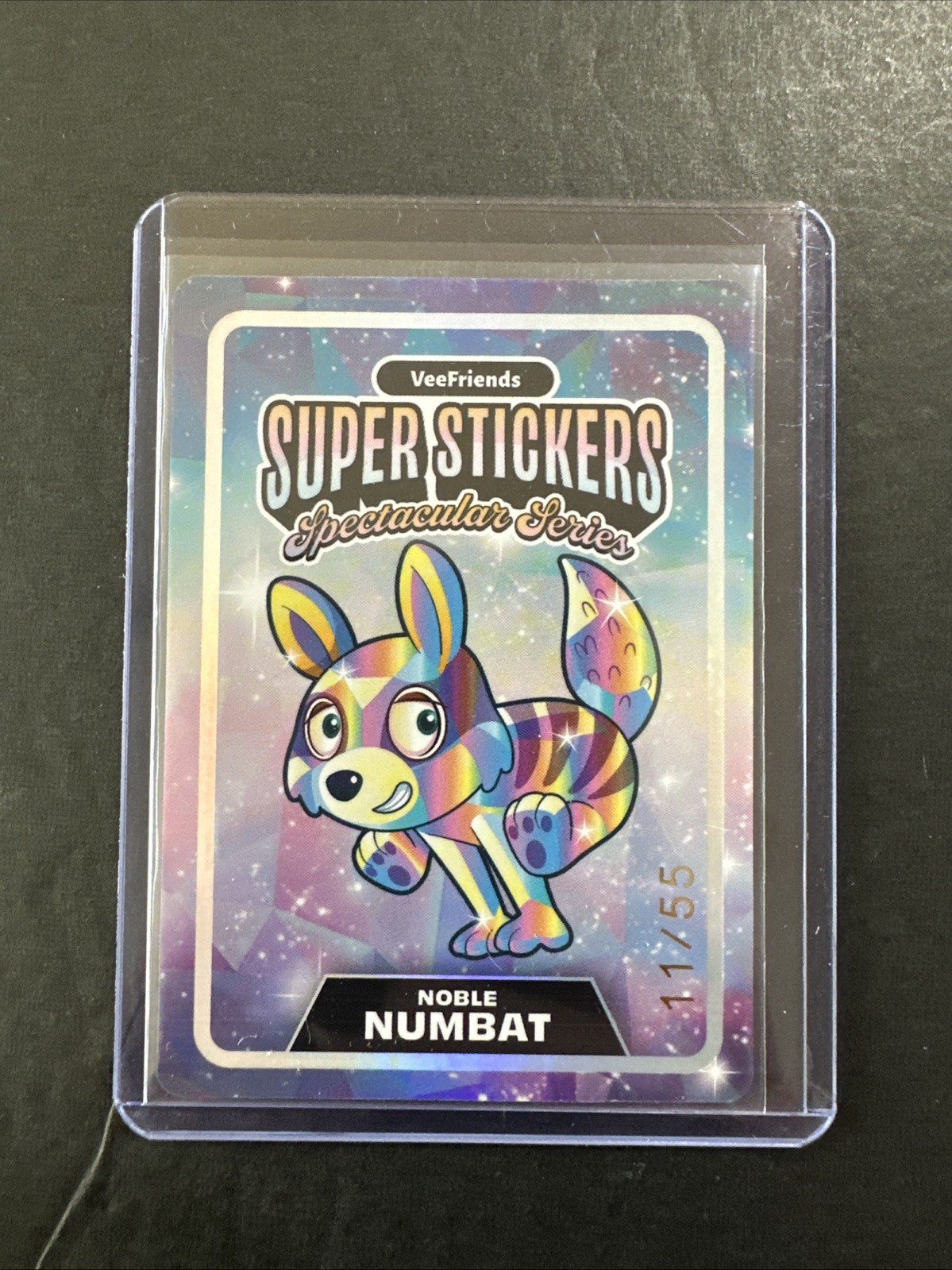 VeeFriends 2026 Noble Numbat 11/55 Holo On Holo  Spectacular Match